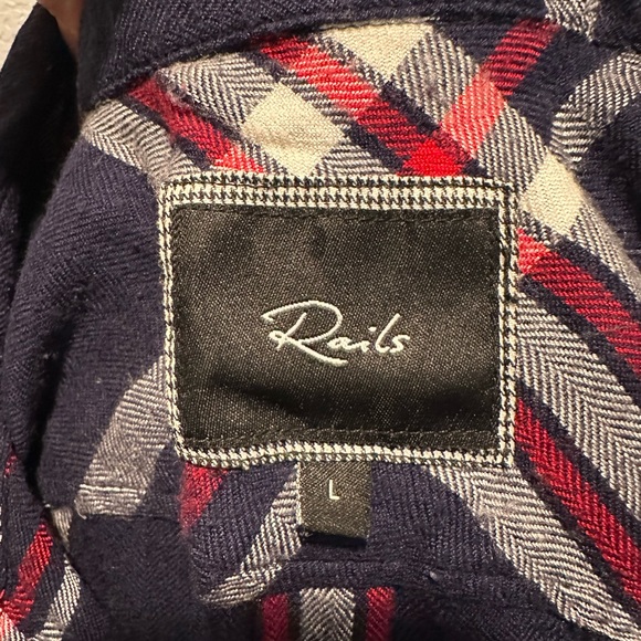 Rails flannel button up - Picture 3 of 4